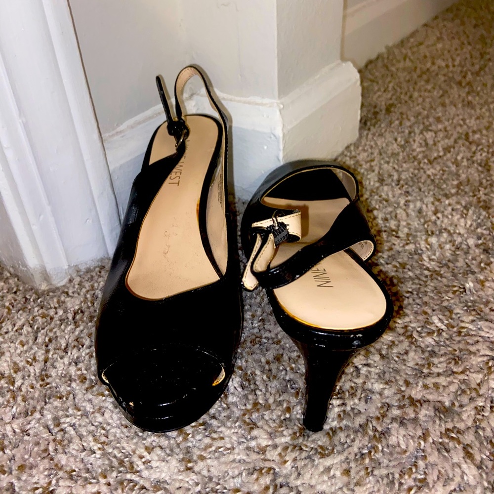 Nine West Black Heels